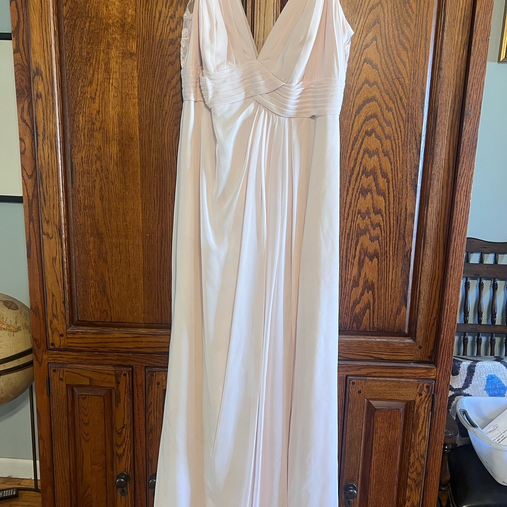 Blush Pink Bridesmaid Dress